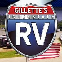 Gillette's Interstate RV We've Got It! 800-949-8271 logo